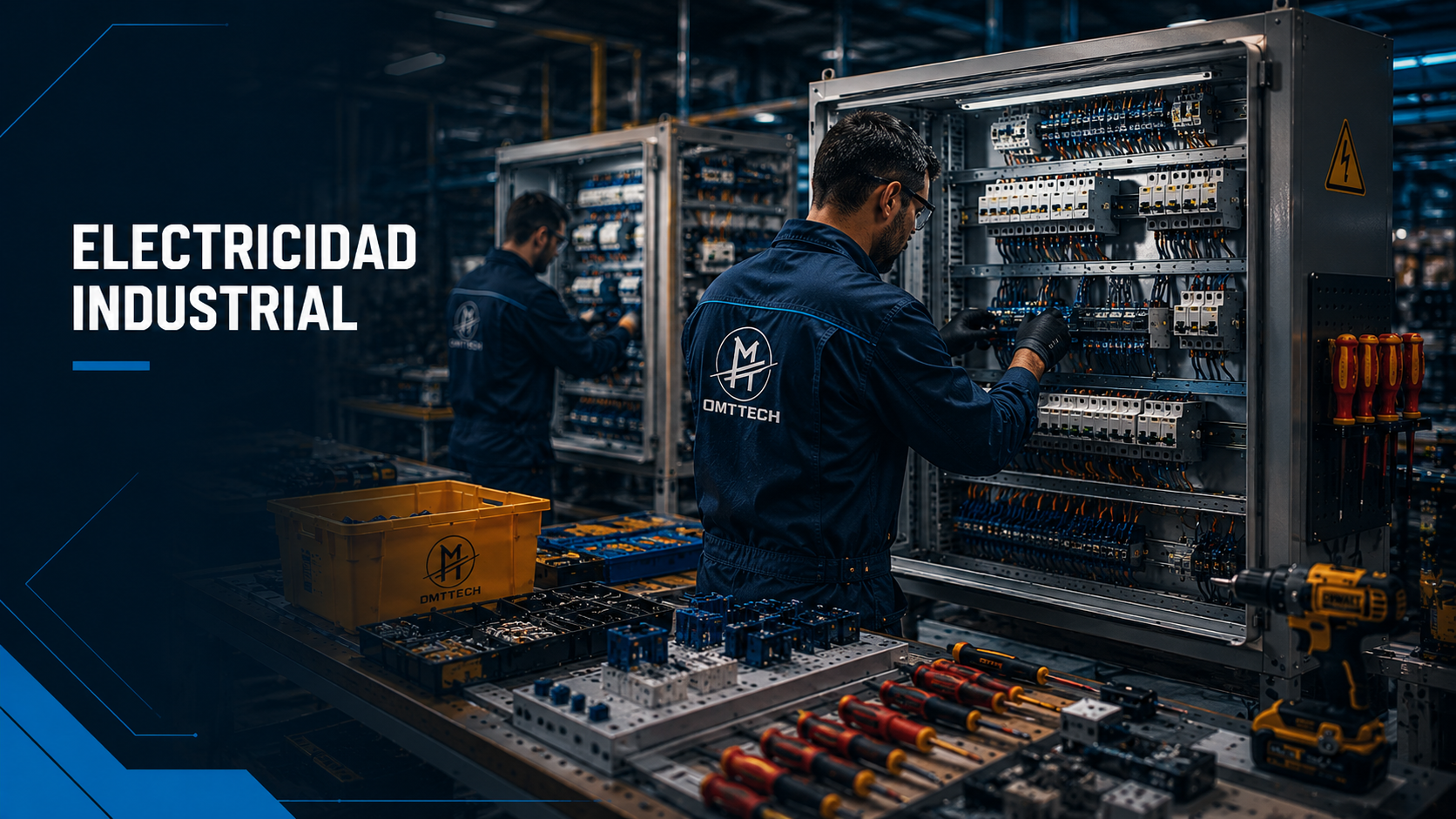 Electricidad industrial y fabricación de cuadros eléctricos