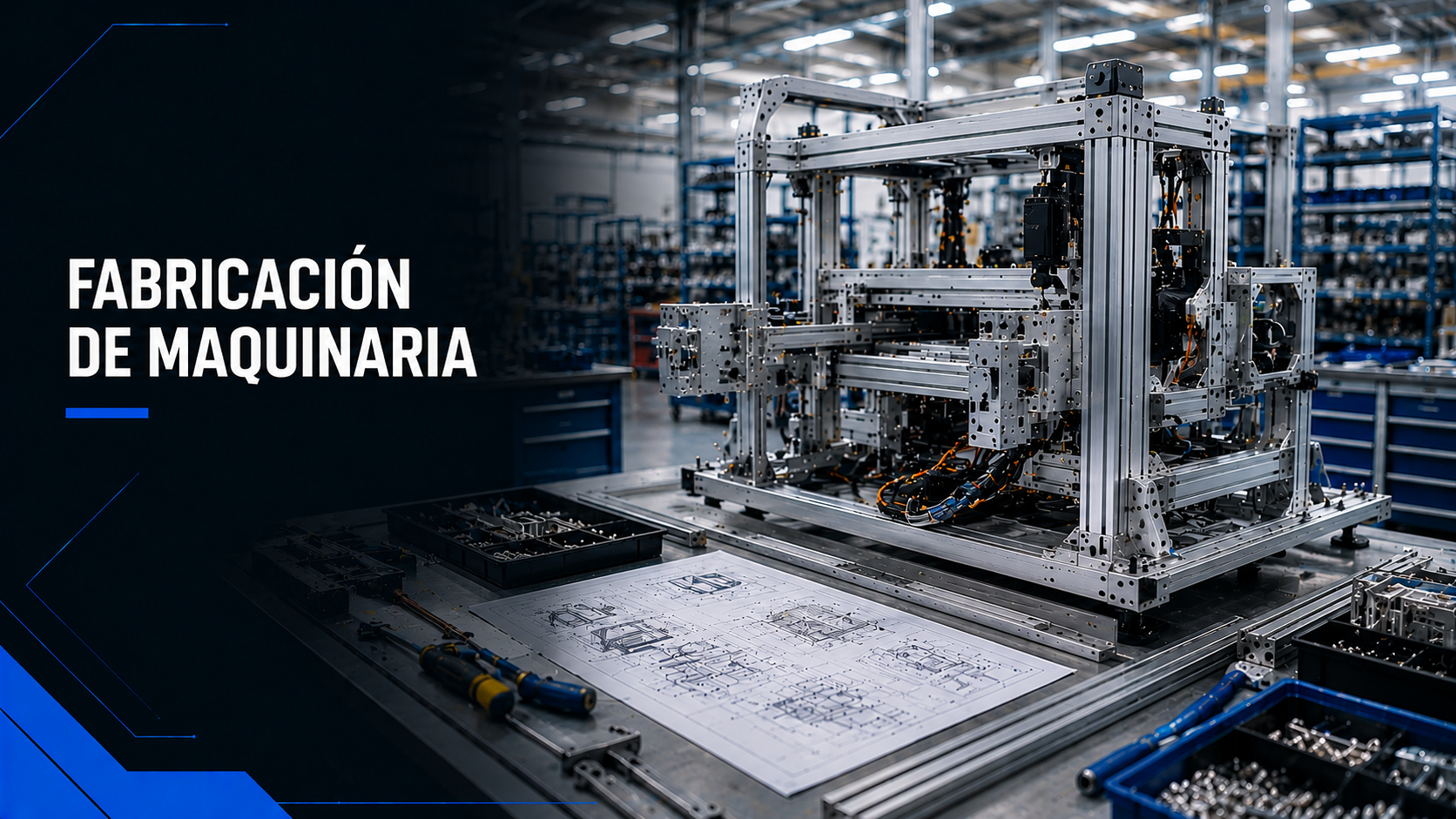 Fabricación de maquinaria industrial a medida por OMTTECH