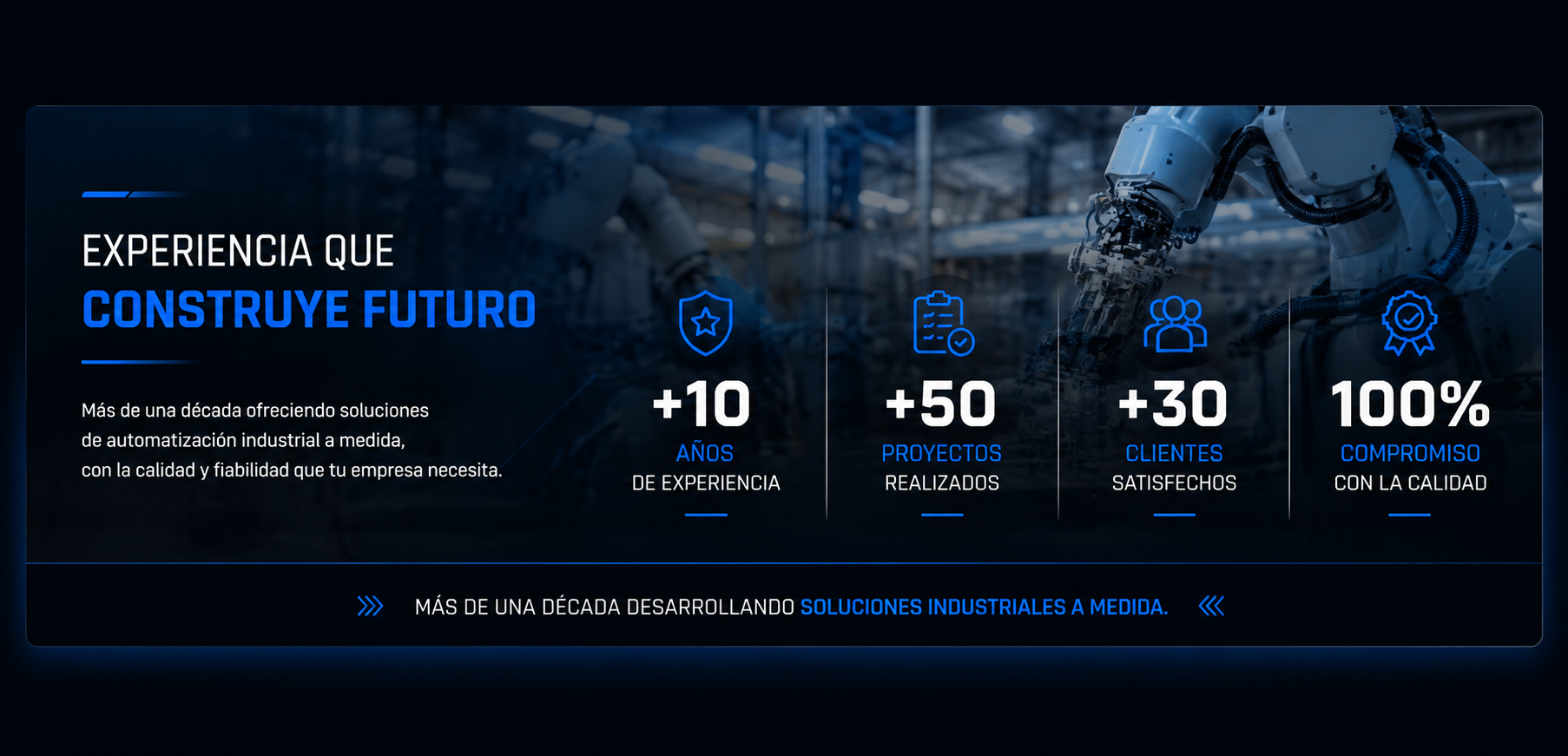 Experiencia de OMTTECH en automatización industrial y desarrollo de proyectos