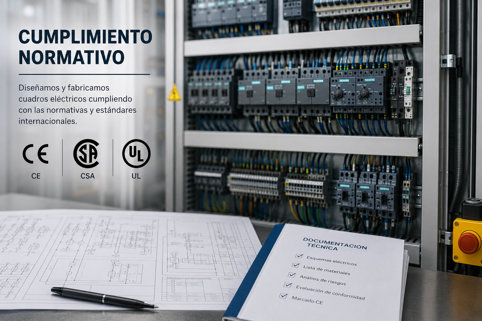 Cumplimiento normativo y seguridad en instalaciones eléctricas industriales