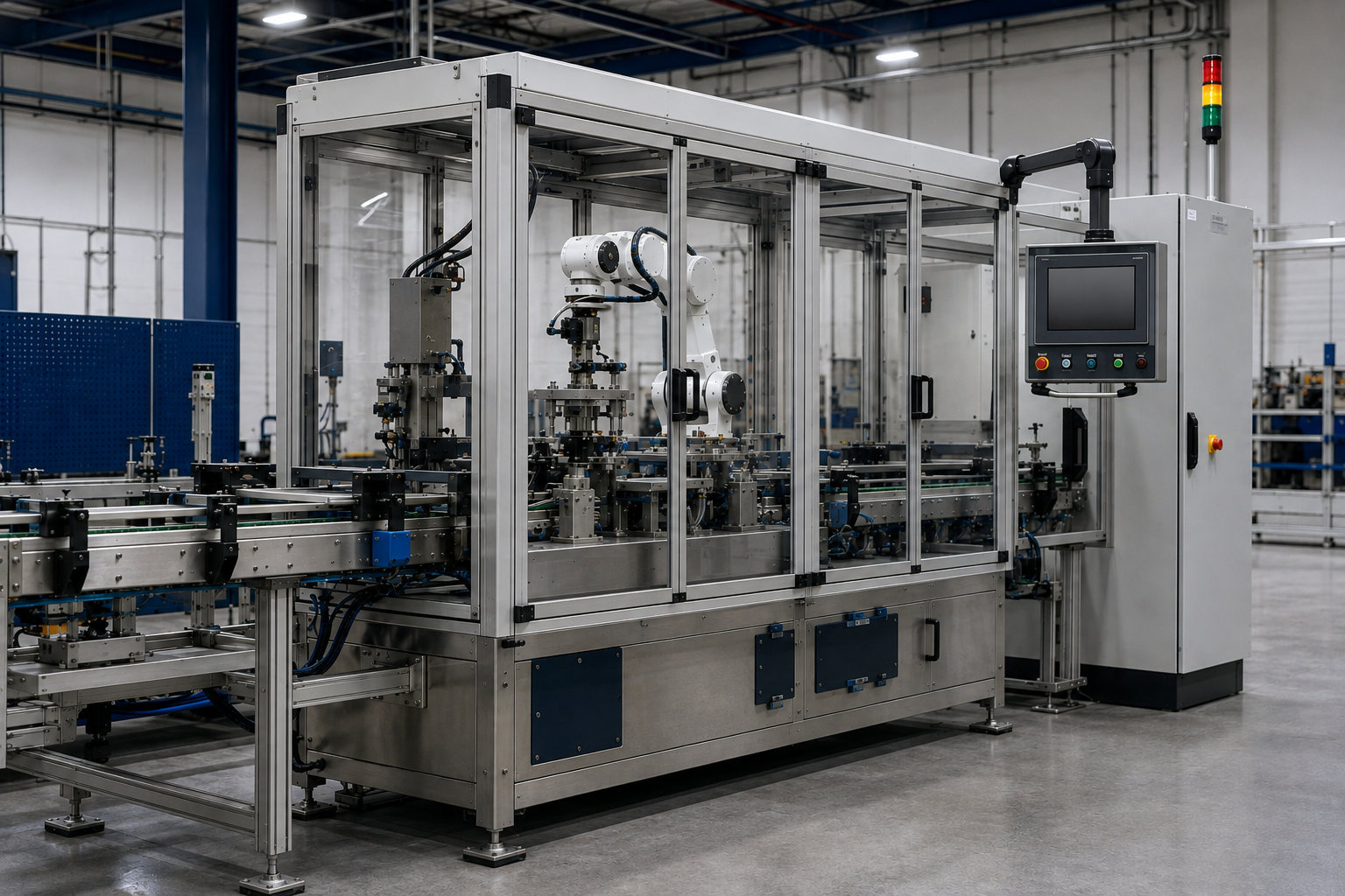 Fabricación de maquinaria industrial a medida por OMTTECH